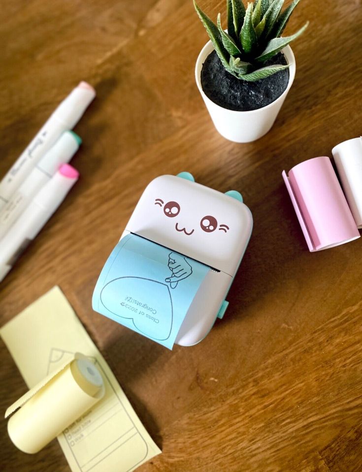 Mini Portable Thermal Printer Wireless Bluetooth Printer