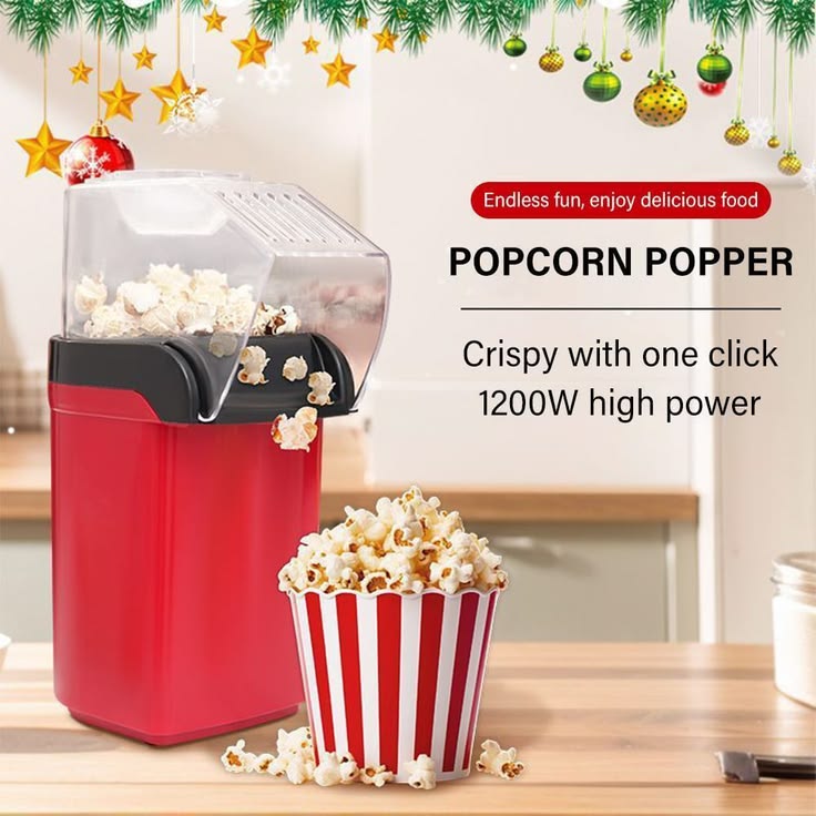 HOT AIR POPCORN MAKER
