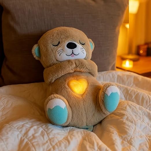 Breathing teddy bear