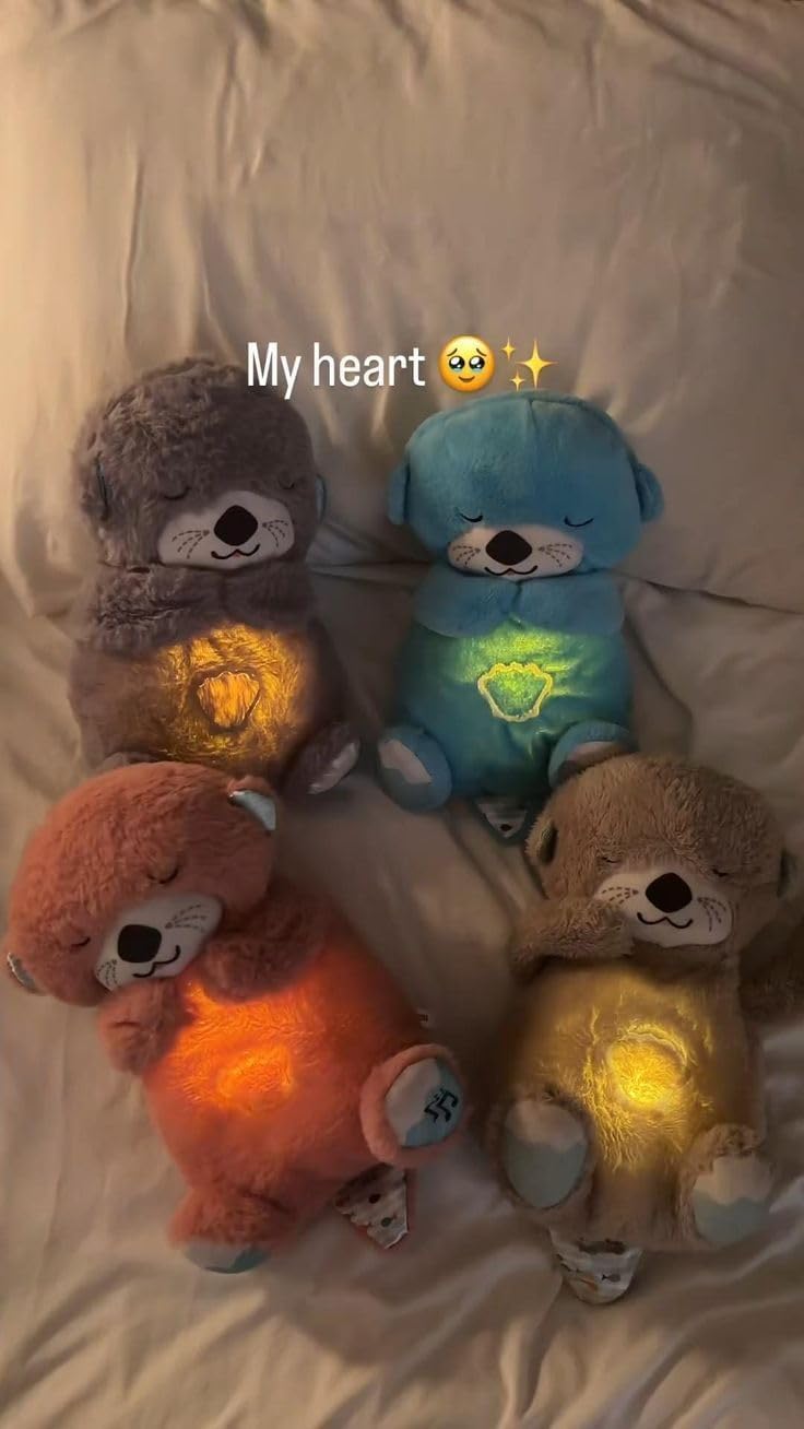 Breathing teddy bear