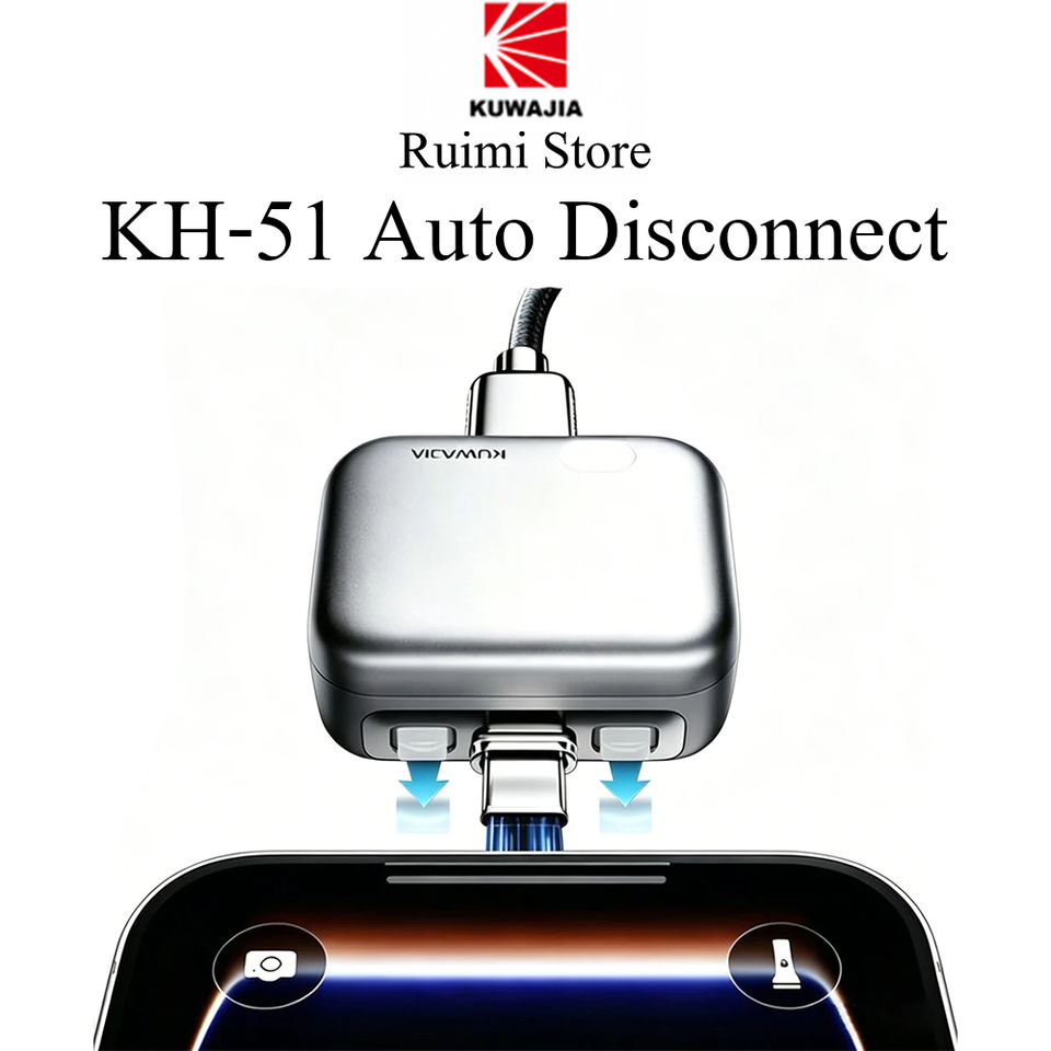 Smart charger adapter auto power disconnector